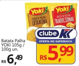 Supermercados Koch Batata Palha YOKI oferta