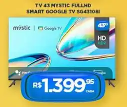 DB Supermercados Tv 43 mystic fullhd SMART GOOGLE TV SG431081 oferta