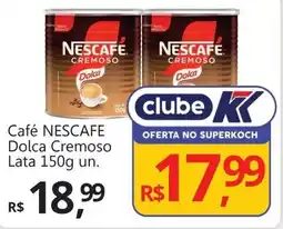 Supermercados Koch Café NESCAFE Dolca Cremoso Lata oferta