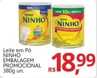 Supermercados Koch Leite em Pó NINHO EMBALAGEM PROMOCIONAL oferta