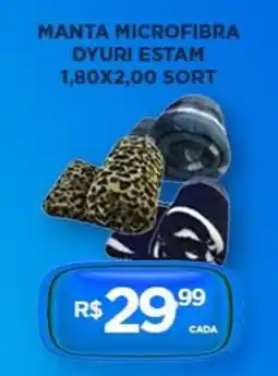 DB Supermercados Manta microfibra dyuri estam oferta