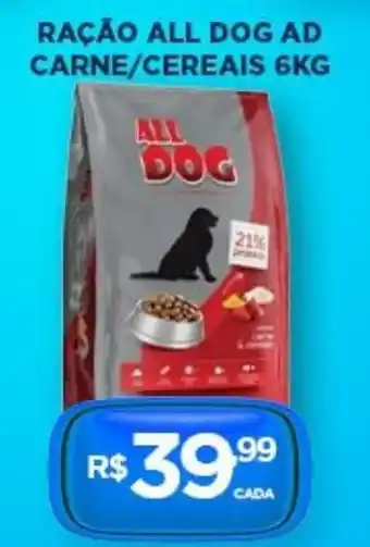 DB Supermercados Ração all dog ad carne/cereais oferta
