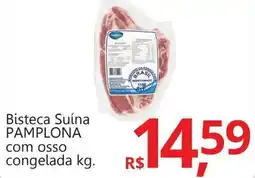 Supermercados Koch Bisteca Suína PAMPLONA com osso congelada oferta