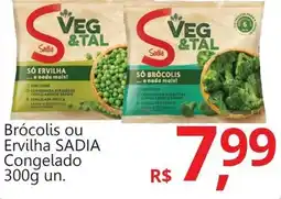 Supermercados Koch Brócolis ou Ervilha SADIA Congelado oferta