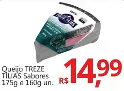 Supermercados Koch Queijo TREZE TILIAS Sabores oferta