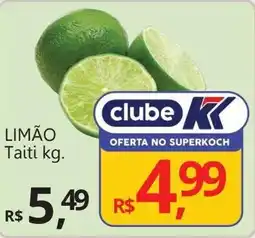 Supermercados Koch LIMÃO Taiti oferta