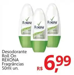 Supermercados Koch Desodorante Roll On REXONA Fragrâncias oferta