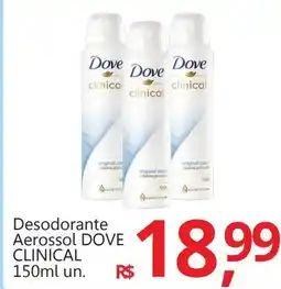 Supermercados Koch Desodorante Aerossol DOVE CLINICAL oferta