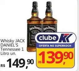 Supermercados Koch Whisky JACK DANIEL'S Tennessee oferta