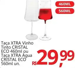 Supermercados Koch Taça XTRA Vinho Tinto CRISTAL ECO oferta