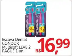Supermercados Koch Escova Dental CONDOR Multisoft oferta