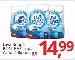 Supermercados Koch Lava Roupa BONTRAZ Tripla Ação oferta