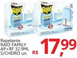Supermercados Koch Repelente RAID FAMILY AP+RF S/CHEIRO un. oferta