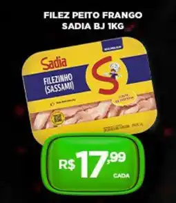 DB Supermercados Filez peito frango sadia bj oferta