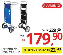 Supermercados Koch Carrinho de Praia MOR un. oferta