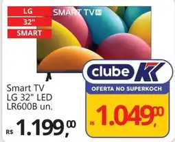 Supermercados Koch Smart TV LG 32" LED LR600B un. oferta