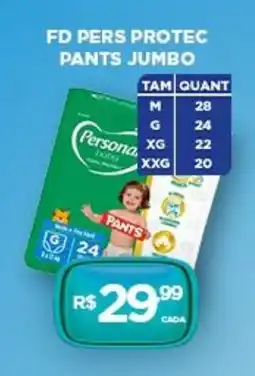 DB Supermercados Fd pers protec pants jumbo oferta