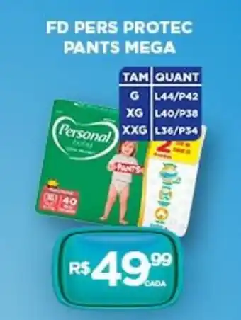 DB Supermercados Fd pers protec pants mega oferta