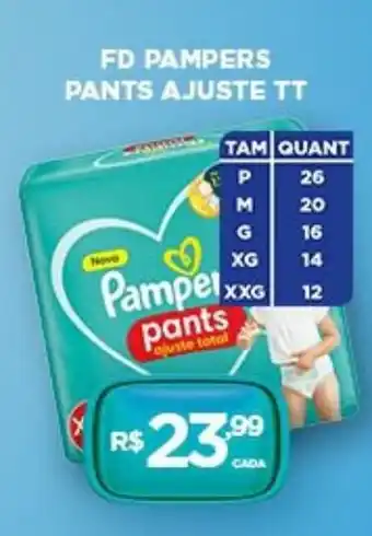 DB Supermercados Fd pampers pants ajuste TT oferta