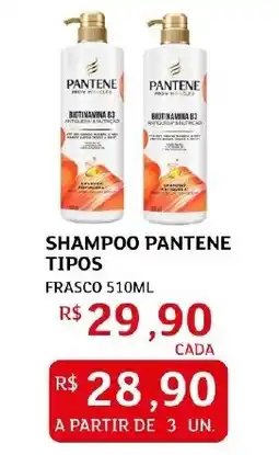Assaí Atacadista Shampoo pantene tipos frasco oferta