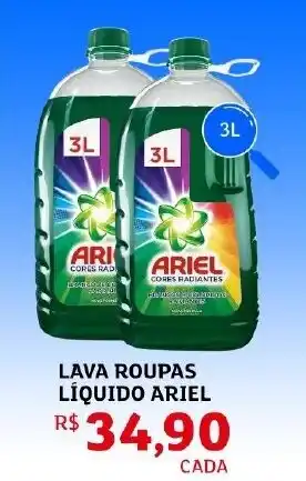 Assaí Atacadista Lava roupas liquido ariel oferta