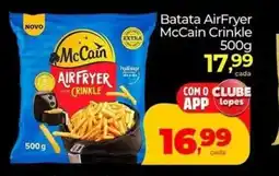 Lopes Supermercados Batata AirFryer McCain Crinkle oferta