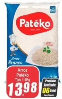 Panelão Arroz Patéko Tipo 1 oferta