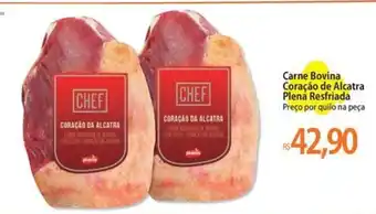 Carne Bovina Coração de Alcatra Plena Resfriada