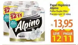 Atacadão Papel Higiênico Alpino oferta