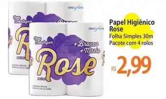 Papel Higiênico Rose