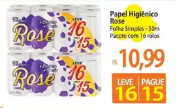 Atacadão Papel Higiênico Rose oferta