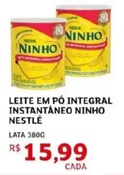 Assaí Atacadista Leite em pó integral instantâneo ninho nestlé lata oferta