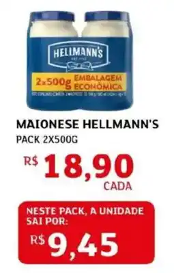 Assaí Atacadista Maionese hellmann's oferta