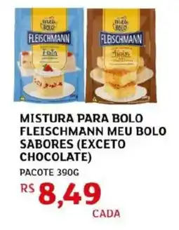 Assaí Atacadista Mistura para bolo fleischmann meu bolo sabores (exceto chocolate) oferta