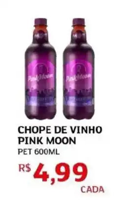 Assaí Atacadista Chope de vinho pink moon oferta