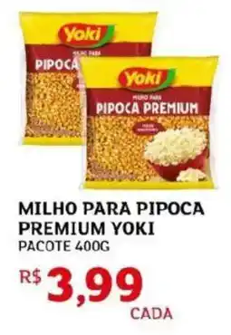 Assaí Atacadista Milho para pipoca premium yoki oferta