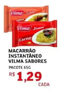 Assaí Atacadista Macarrão instantâneo vilma sabores oferta