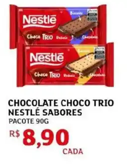 Assaí Atacadista Chocolate choco trio nestlé sabores oferta