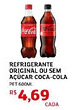 Assaí Atacadista Refrigerante original ou sem açúcar coca-cola oferta