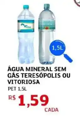 Assaí Atacadista Água mineral sem gás teresópolis ou vitoriosa oferta