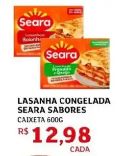 Assaí Atacadista Lasanha congelada seara sabores caixeta oferta