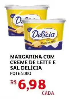 Assaí Atacadista Margarina com creme de leite e sal delícia oferta