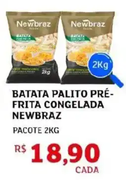 Assaí Atacadista Batata palito pré- frita congelada newbraz oferta