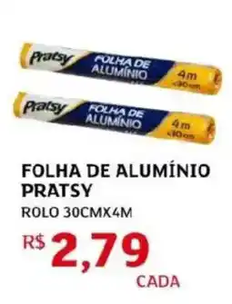 Assaí Atacadista Folha de alumínio pratsy oferta
