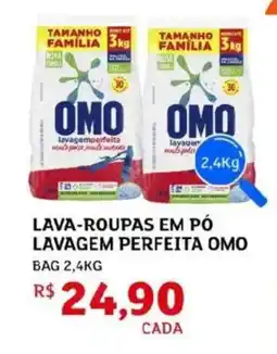 Assaí Atacadista Lava-roupas em pó lavagem perfeita omo oferta