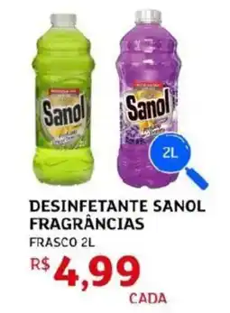 Assaí Atacadista Desinfetante sanol fragrâncias oferta