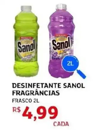 Assaí Atacadista Desinfetante sanol fragrâncias oferta