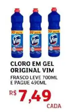 Assaí Atacadista Cloro em gel original vim oferta