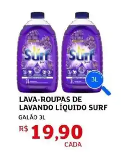Assaí Atacadista Lava-roupas de lavando líquido surf oferta