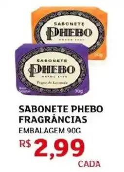 Assaí Atacadista Sabonete phebo fragrâncias oferta